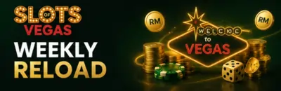 Slots of Vegas Weekly Reload banner